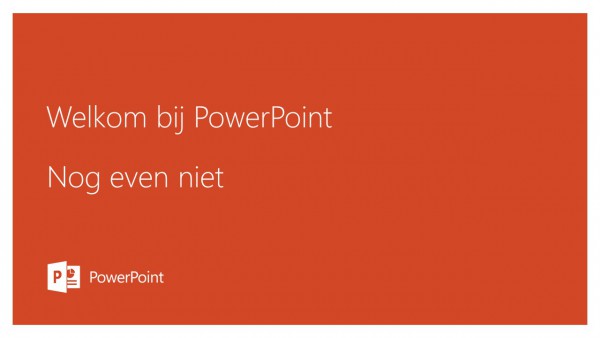 Waarom je geen powerpoint presentatie moet gebruiken in een klantgesprek?