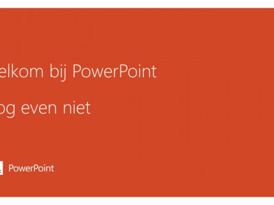 Waarom je geen powerpoint presentatie moet gebruiken in een klantgesprek?
